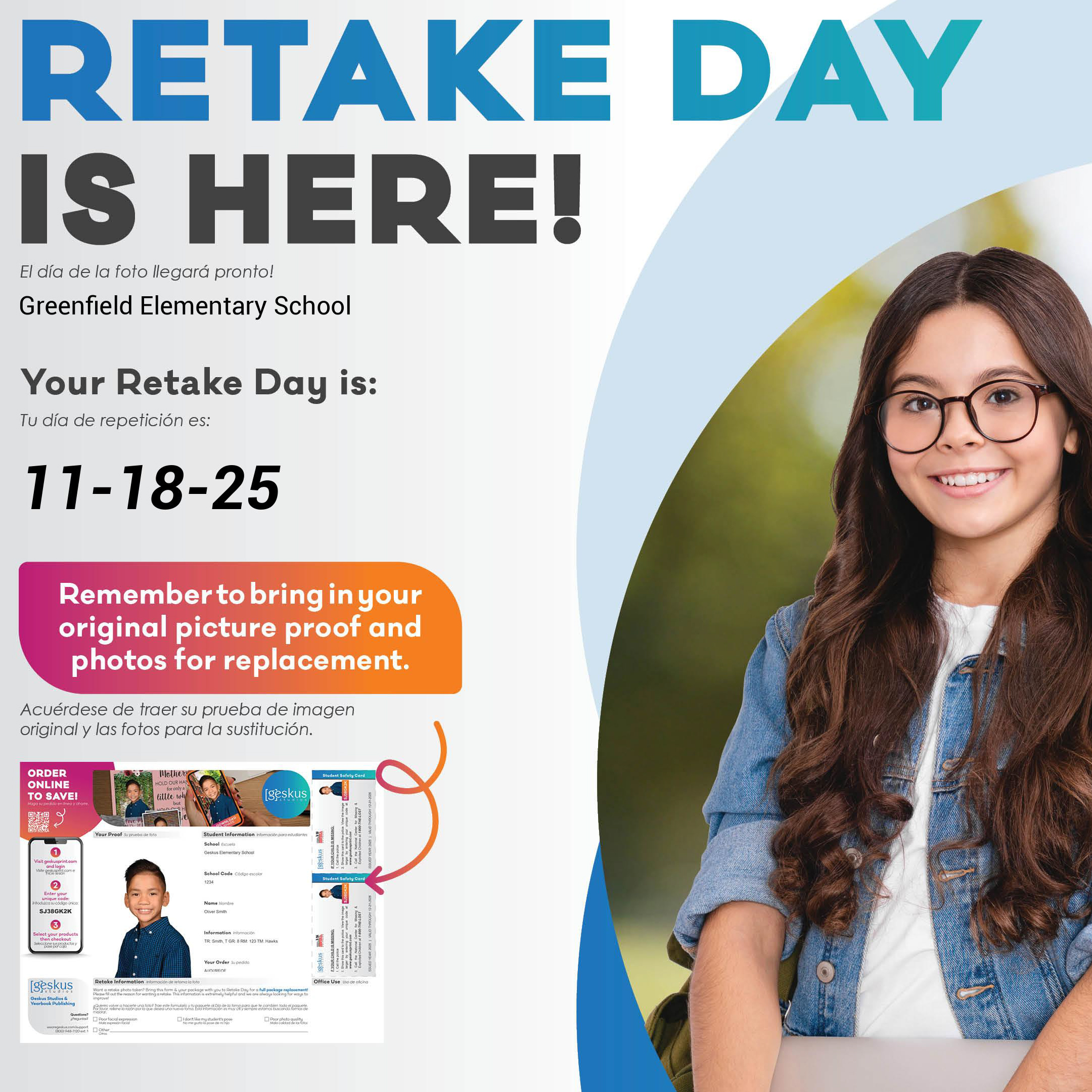 Geskus school photo graphic